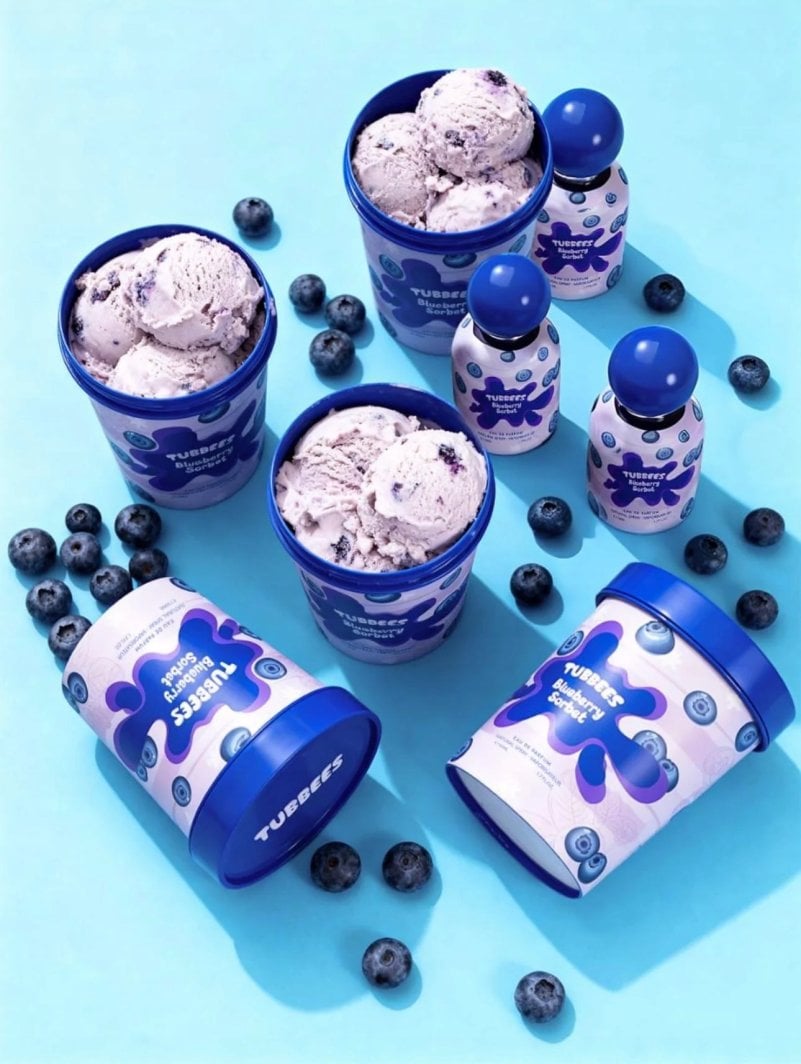 Blueberry Sorbet by Tubbees