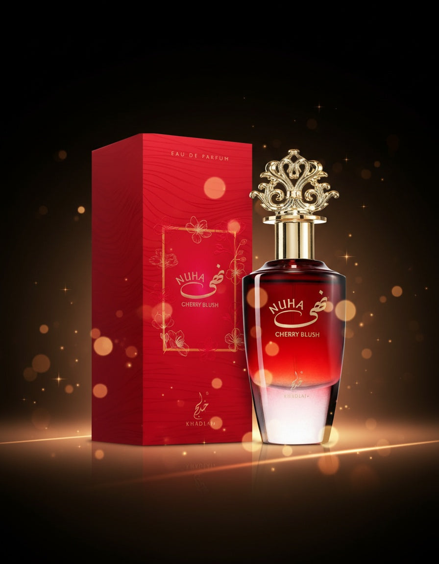 Nuha - Cherry Blush - Khadlaj
