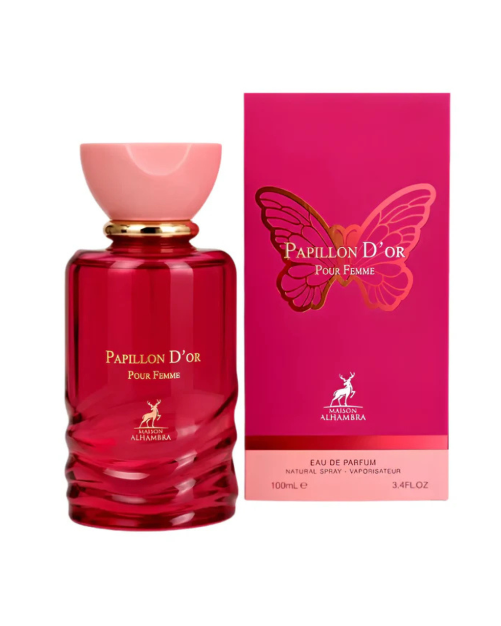 Maison Alhambra Papillon D’or Pour Femme Eau De Parfum 100ml