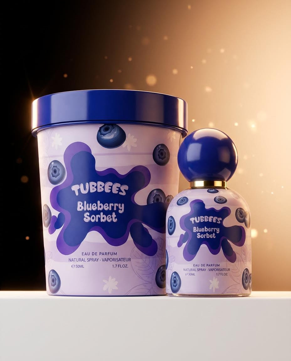 Blueberry Sorbet by Tubbees