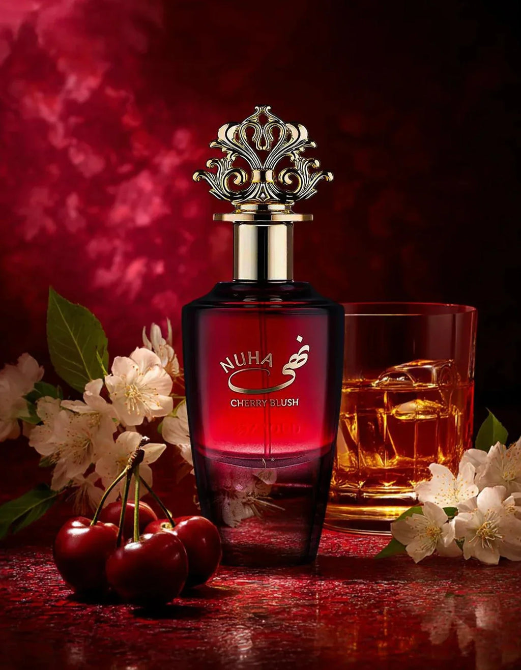 Nuha - Cherry Blush - Khadlaj